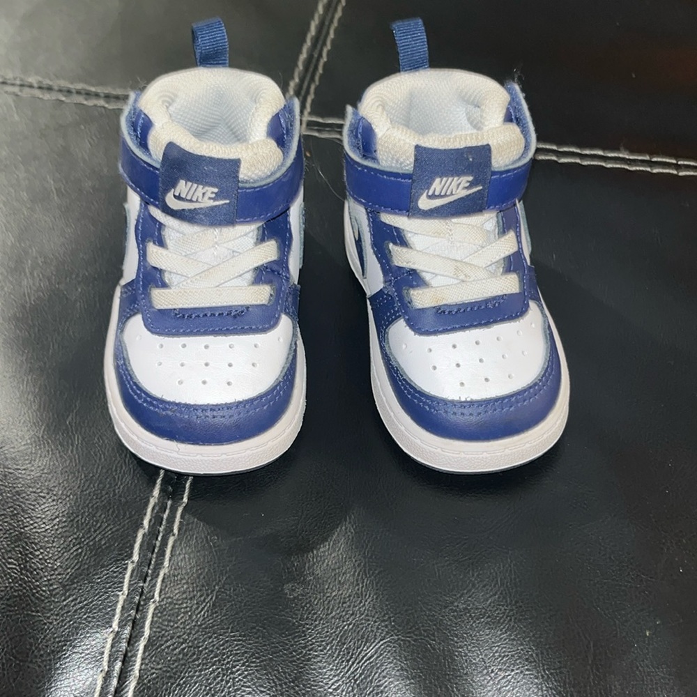 Baby Nike high top shoes. Only worn a few times before grown out of.